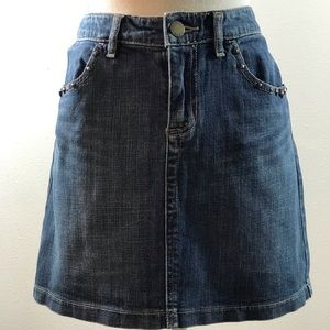 GAP denim mini skirt